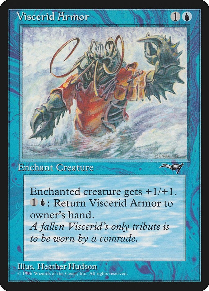 Image for Viscerid Armor (Crashing Wave) (61) [Alliances] - Magic: The Gathering