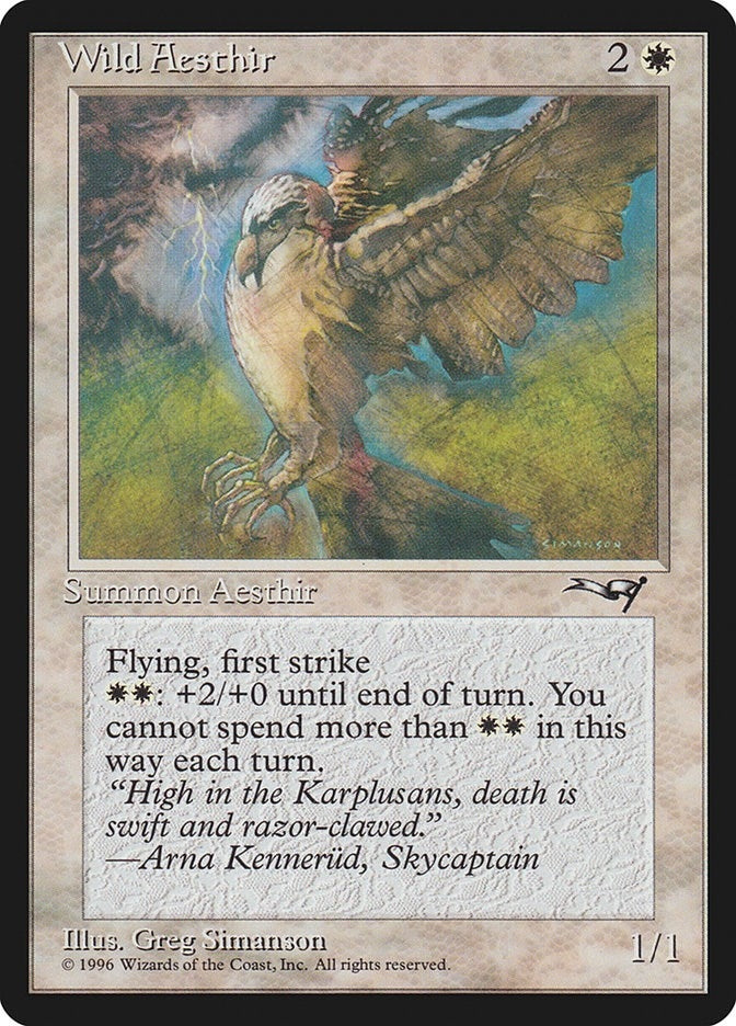 Image for Wild Aesthir (155) [Alliances] - Magic: The Gathering