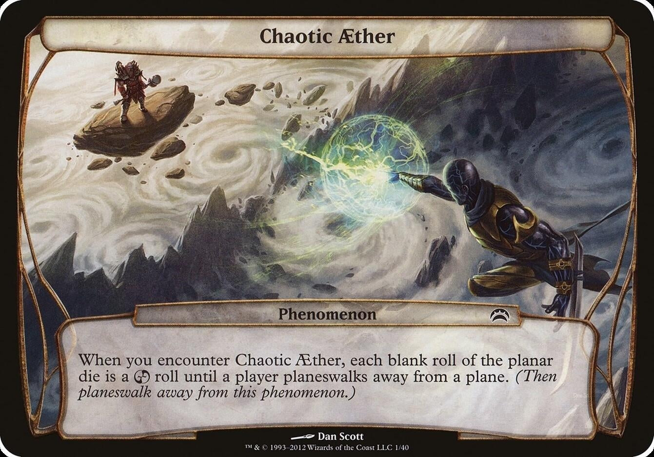 Image for Chaotic Aether (Planechase 2012) (1) [Oversize Cards] - Magic: The Gathering