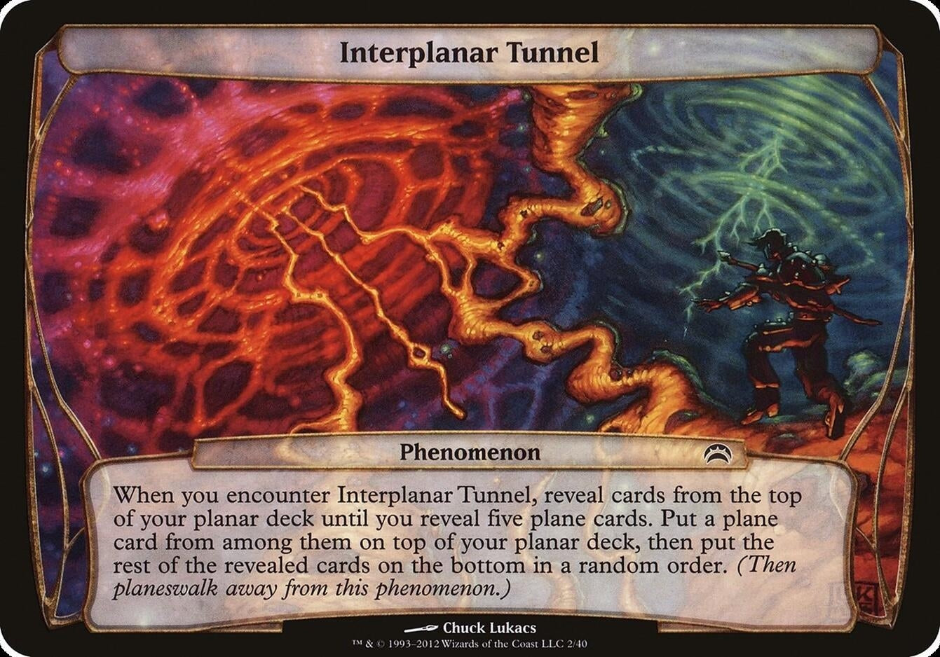 Image for Interplanar Tunnel (Planechase 2012) (2) [Oversize Cards] - Magic: The Gathering