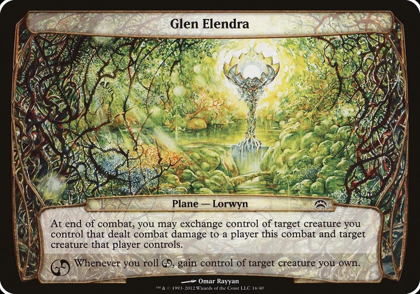 Image for Glen Elendra (Planechase 2012) (16) [Oversize Cards] - Magic: The Gathering