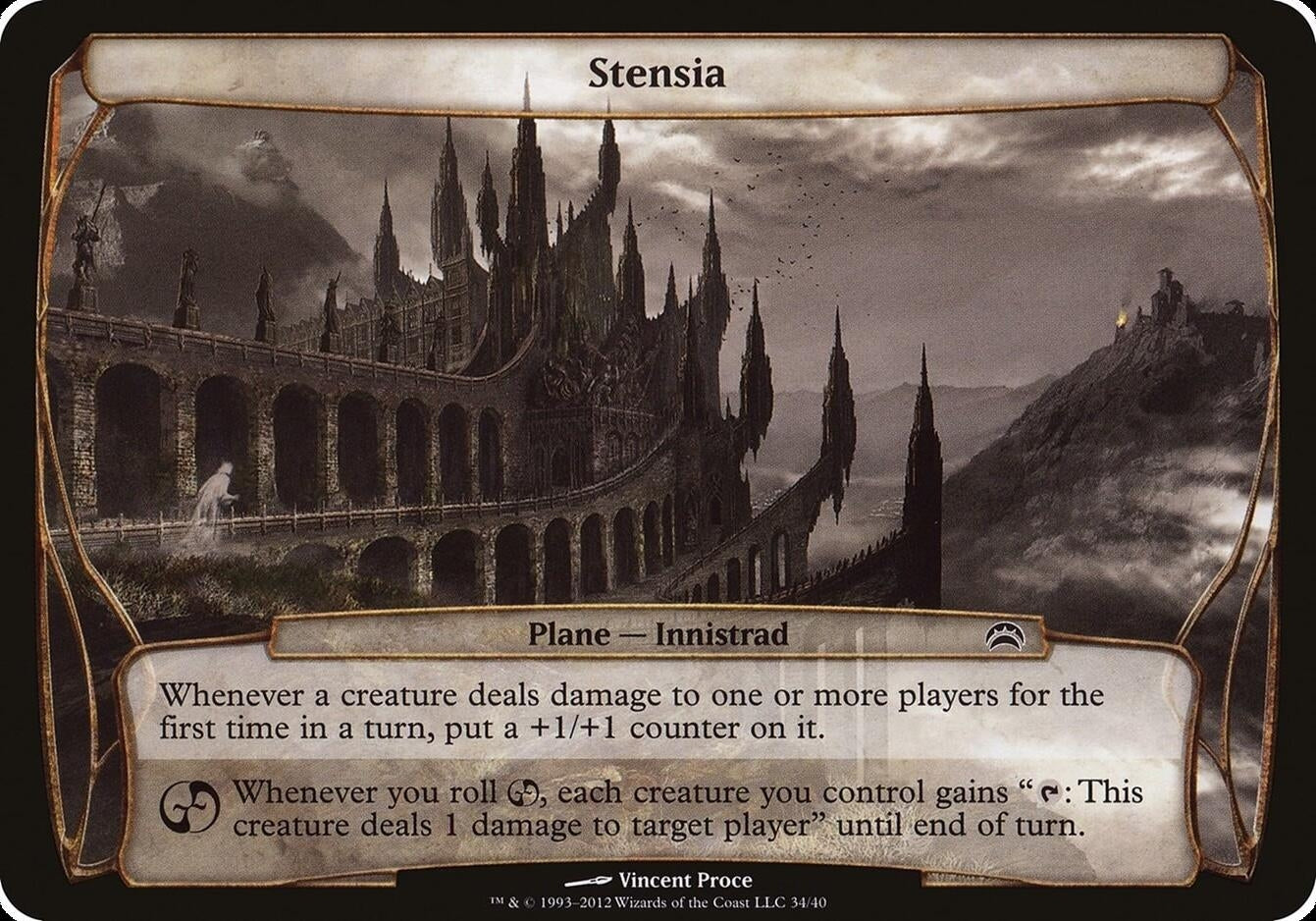Image for Stensia (Planechase 2012) (34) [Oversize Cards] - Magic: The Gathering