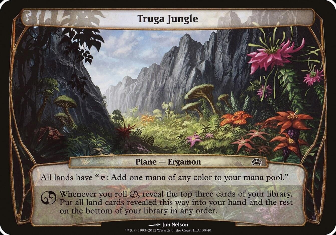 Image for Truga Jungle (Planechase 2012) (38) [Oversize Cards] - Magic: The Gathering