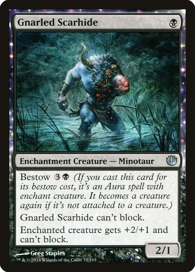Image for Gnarled Scarhide (72) [Journey Into Nyx] - Magic: The Gathering