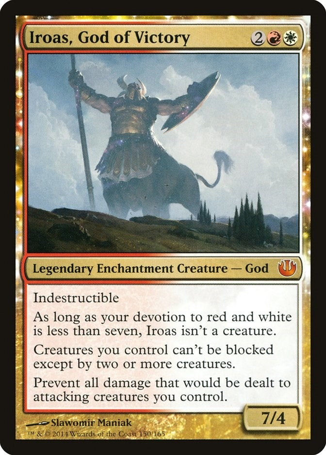 Image for Iroas, God of Victory (150) [Journey Into Nyx] - Magic: The Gathering