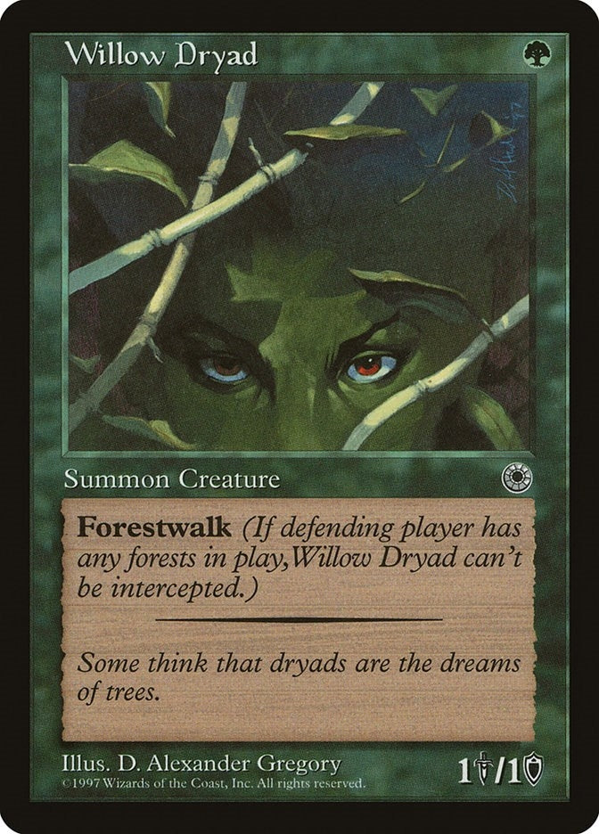 Image for Willow Dryad [Portal] - Magic: The Gathering