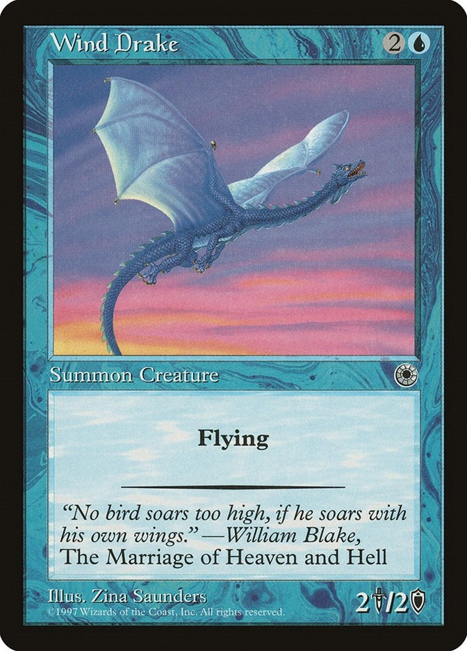 Image for Wind Drake [Portal] - Magic: The Gathering