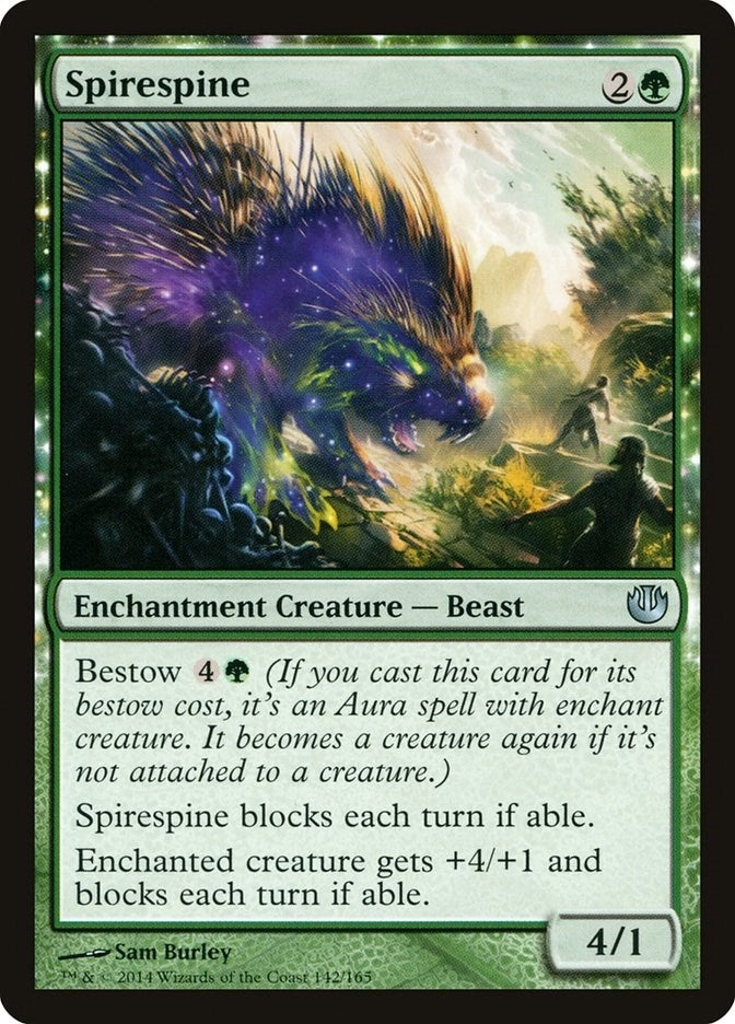Image for Spirespine (142) [Journey Into Nyx] - Magic: The Gathering