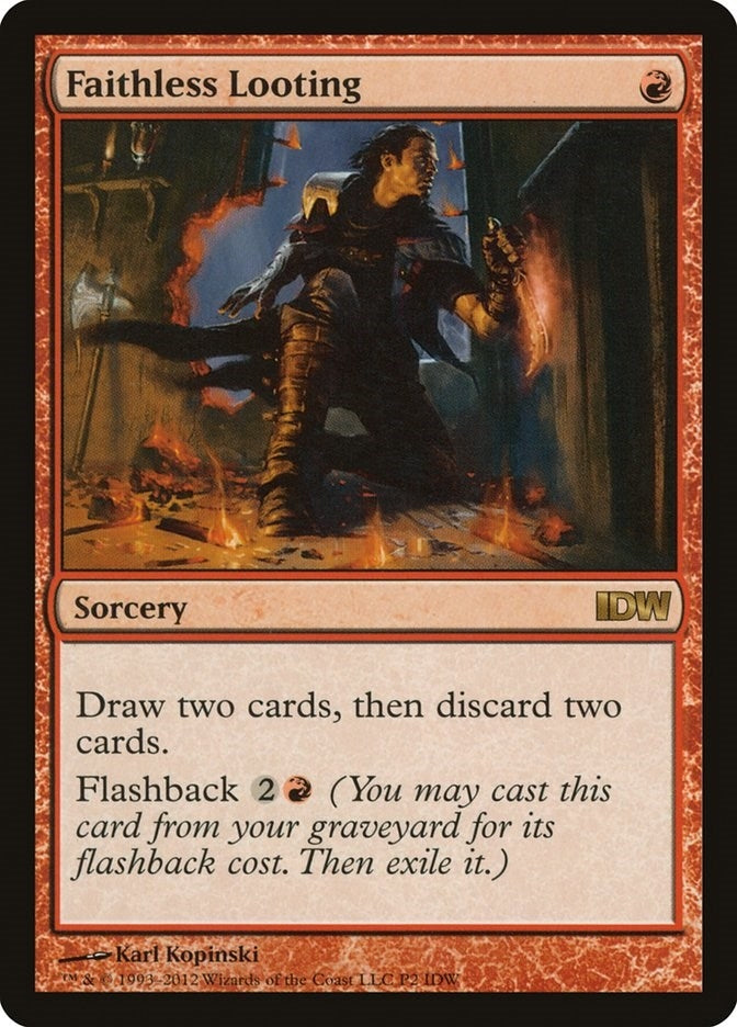 Image for Faithless Looting (IDW Comics 2012) (P2) [Media Promos] - Magic: The Gathering