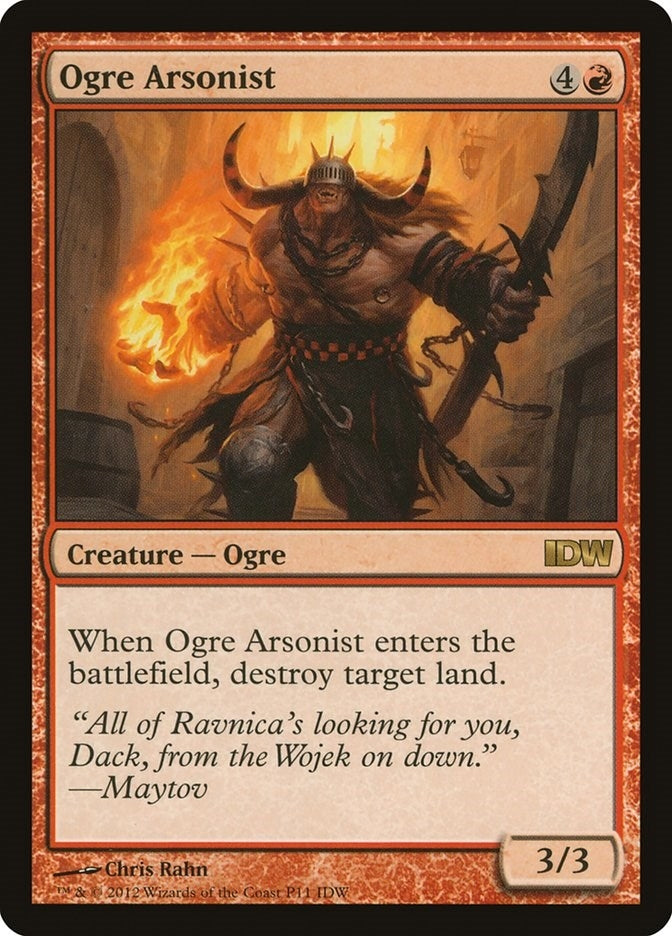 Image for Ogre Arsonist (IDW Comics 2013) (P11) [Media Promos] - Magic: The Gathering