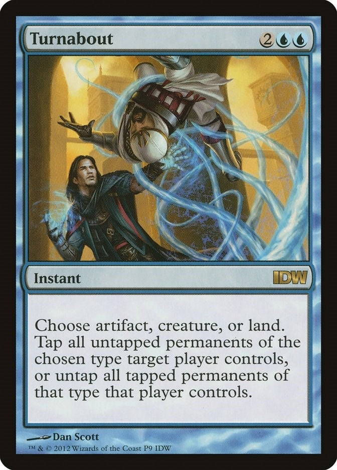 Image for Turnabout (IDW Comics 2012) (P9) [Media Promos] - Magic: The Gathering