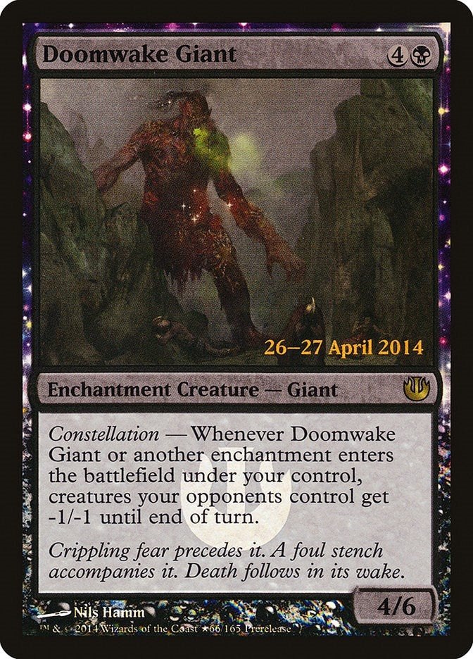 Image for Doomwake Giant (66) [Prerelease Cards] - Magic: The Gathering