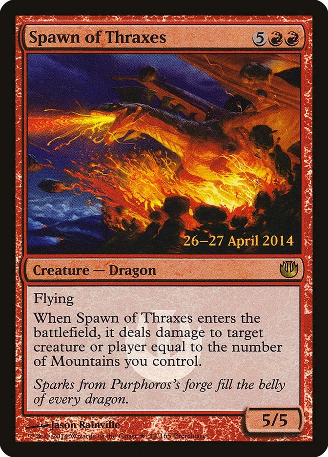 Image for Spawn of Thraxes (112) [Prerelease Cards] - Magic: The Gathering