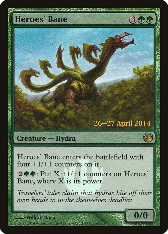 Image for Heroes' Bane (126) [Prerelease Cards] - Magic: The Gathering