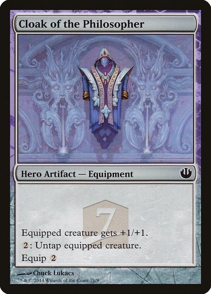 Image for Cloak of the Philosopher (7b) [Hero's Path Promos] - Magic: The Gathering