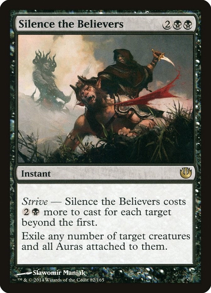 Image for Silence the Believers (82) [Journey Into Nyx] - Magic: The Gathering