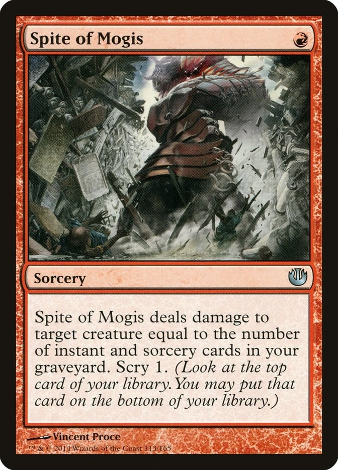 Image for Spite of Mogis (113) [Journey Into Nyx] - Magic: The Gathering