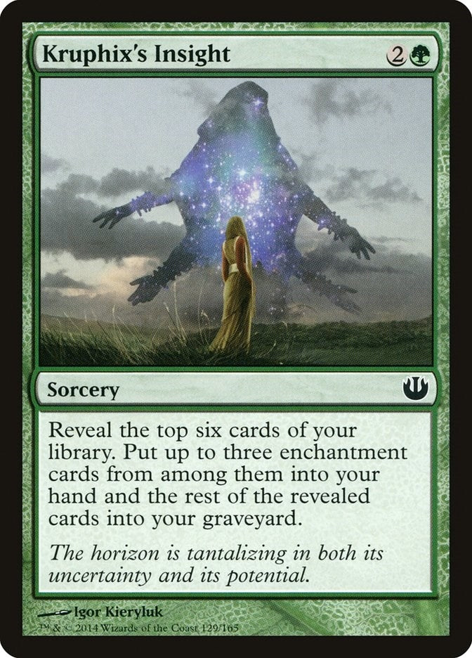 Image for Kruphix's Insight (129) [Journey Into Nyx] - Magic: The Gathering