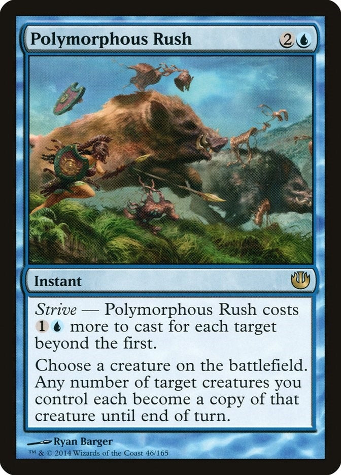 Image for Polymorphous Rush (46) [Journey Into Nyx] - Magic: The Gathering