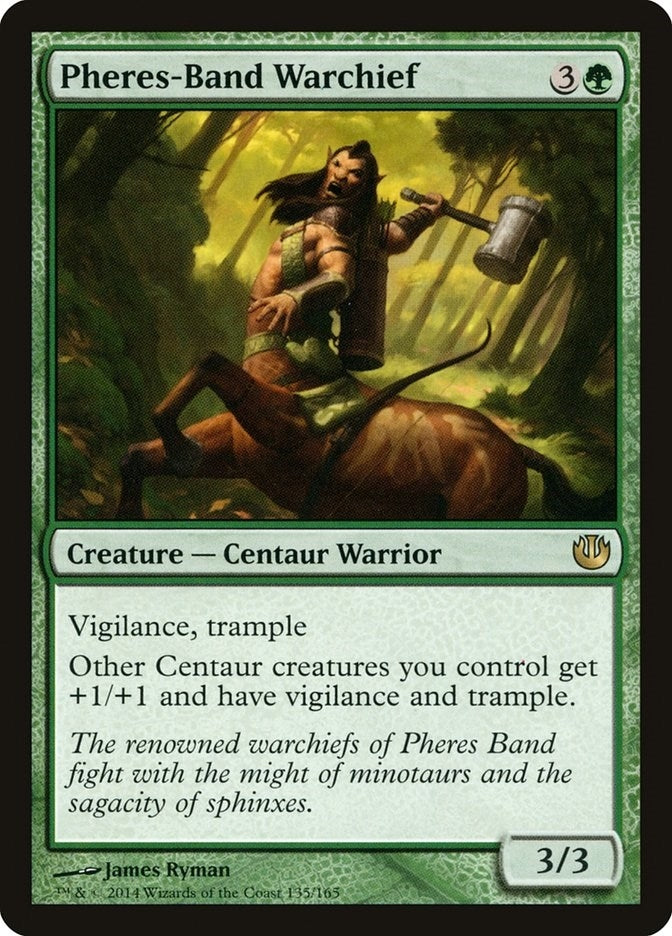 Image for Pheres-Band Warchief (135) [Journey Into Nyx] - Magic: The Gathering