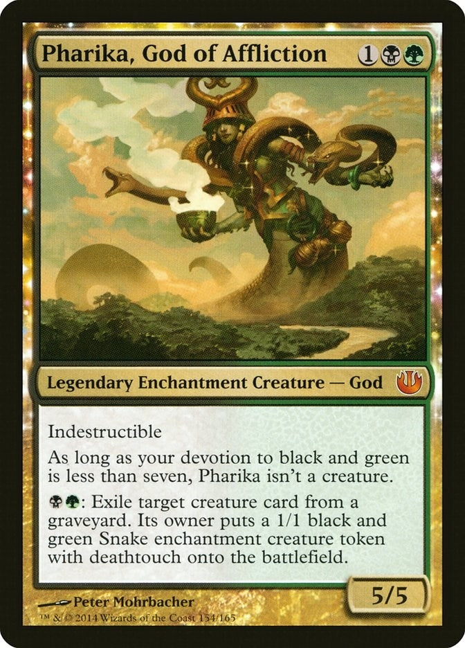 Image for Pharika, God of Affliction (154) [Journey Into Nyx] - Magic: The Gathering