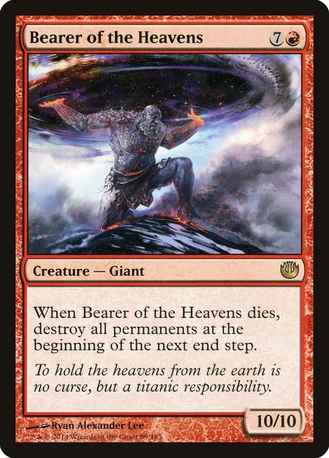 Image for Bearer of the Heavens (89) [Journey Into Nyx] - Magic: The Gathering