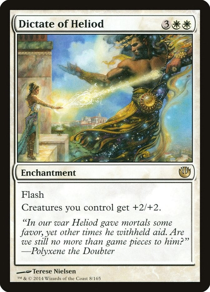 Image for Dictate of Heliod (8) [Journey Into Nyx] - Magic: The Gathering