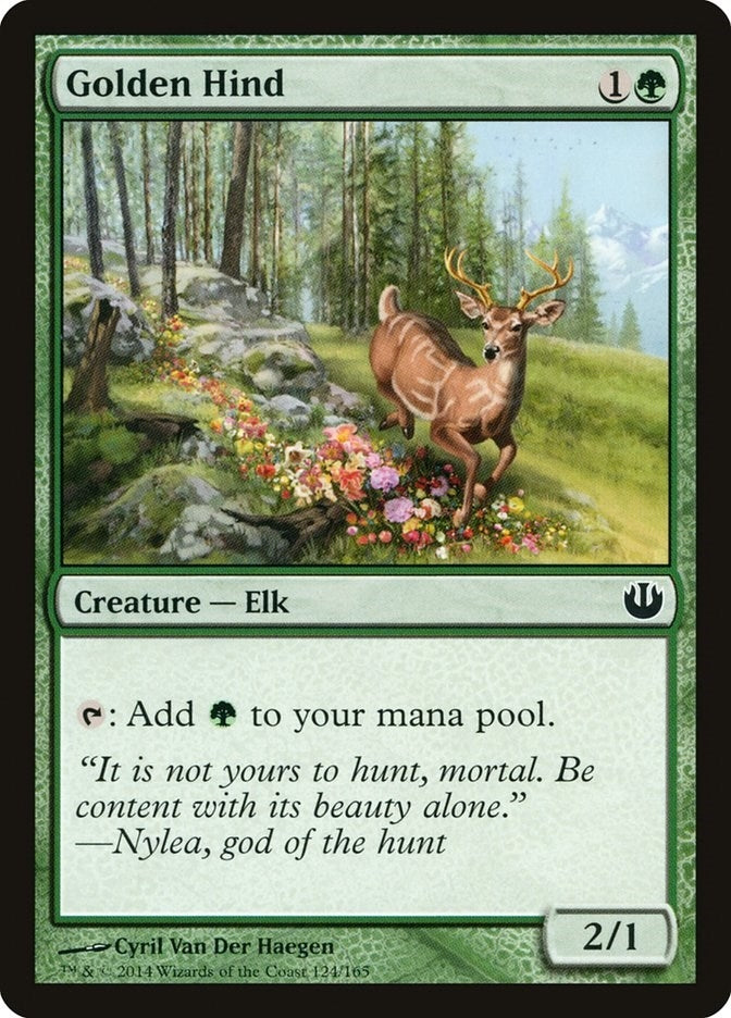 Image for Golden Hind (124) [Journey Into Nyx] - Magic: The Gathering