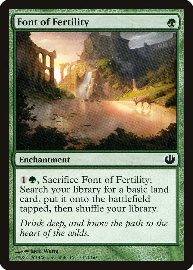 Image for Font of Fertility (123) [Journey Into Nyx] - Magic: The Gathering