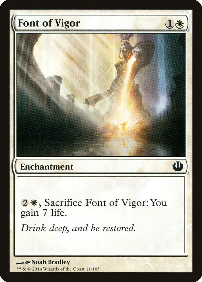 Image for Font of Vigor (11) [Journey Into Nyx] - Magic: The Gathering