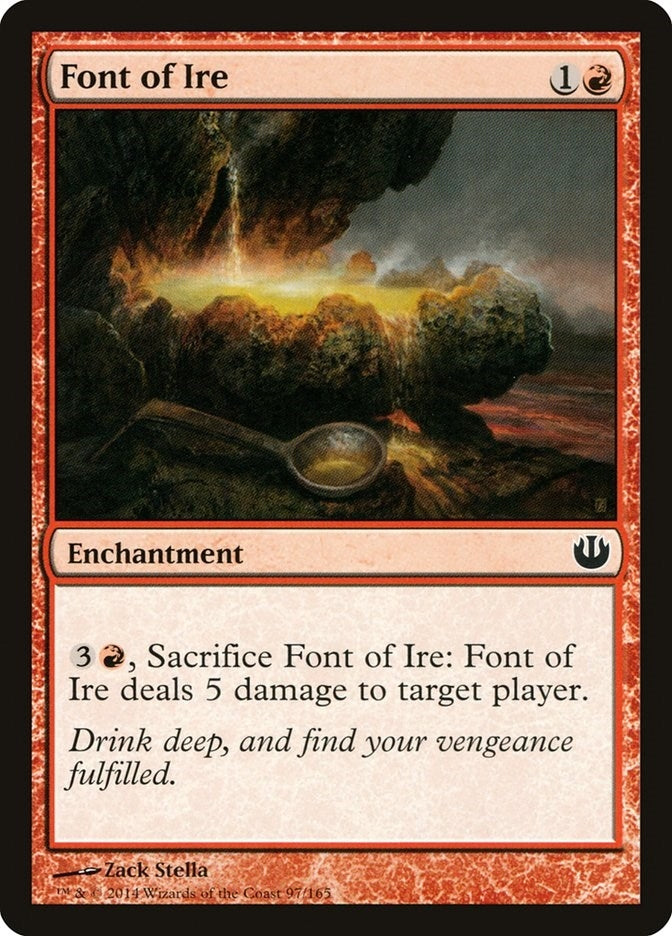 Image for Font of Ire (97) [Journey Into Nyx] - Magic: The Gathering
