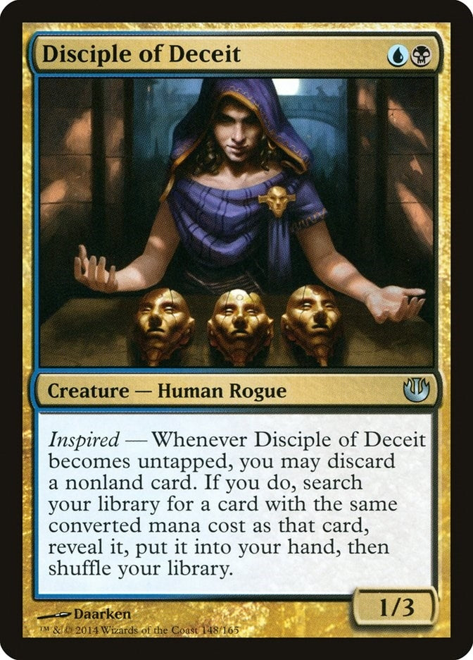 Image for Disciple of Deceit (148) [Journey Into Nyx] - Magic: The Gathering
