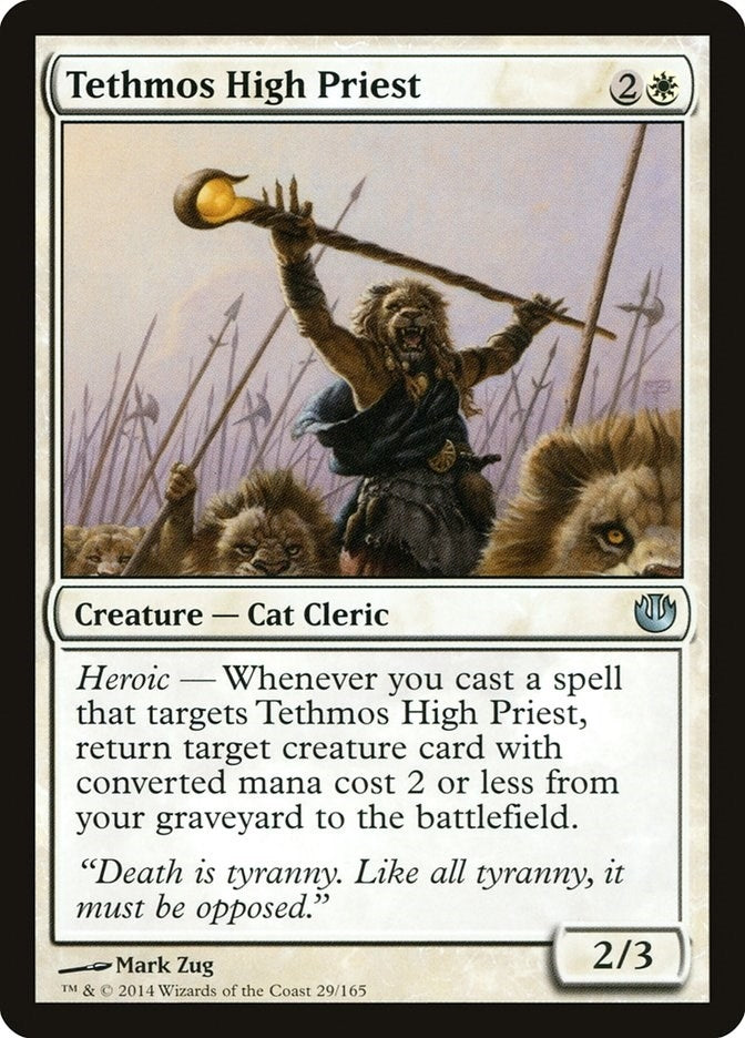 Image for Tethmos High Priest (29) [Journey Into Nyx] - Magic: The Gathering