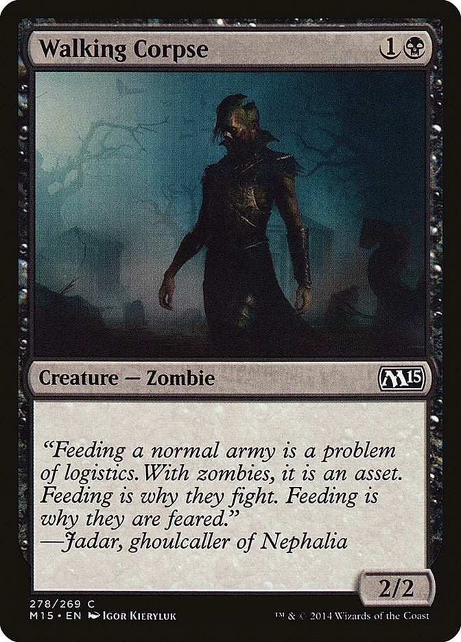 Image for Walking Corpse (278) [Magic 2015 (M15)] - Magic: The Gathering