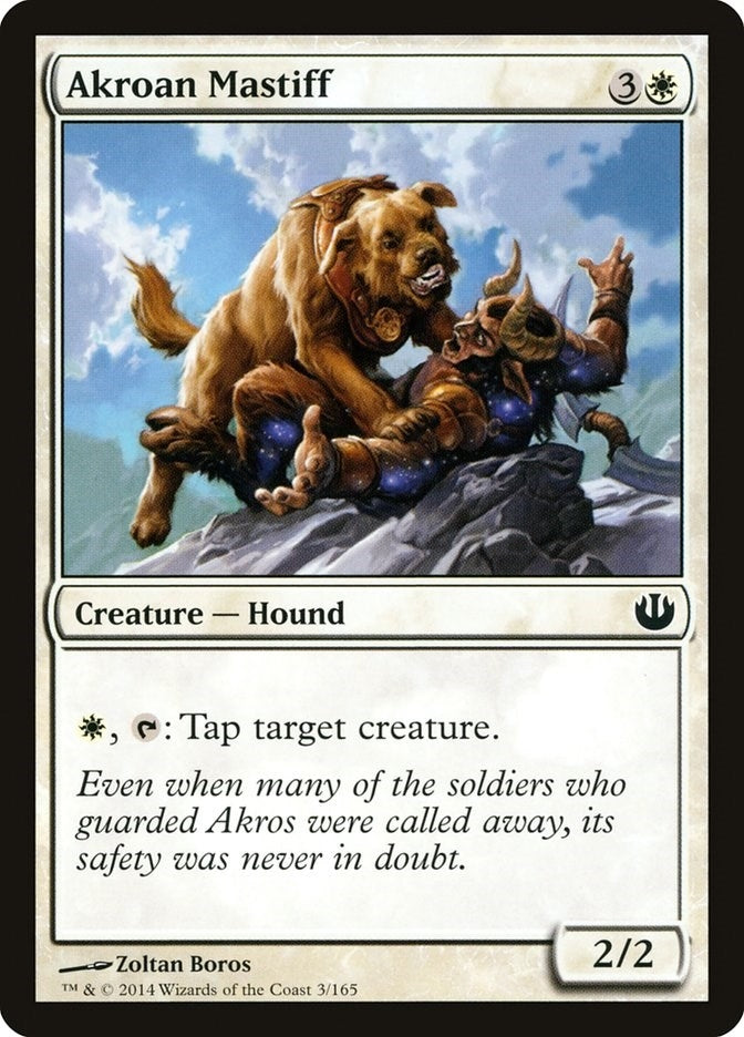 Image for Akroan Mastiff (3) [Journey Into Nyx] - Magic: The Gathering