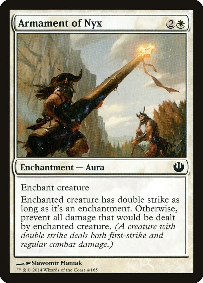 Image for Armament of Nyx (4) [Journey Into Nyx] - Magic: The Gathering