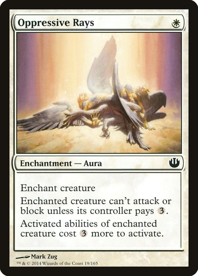 Image for Oppressive Rays (19) [Journey Into Nyx] - Magic: The Gathering
