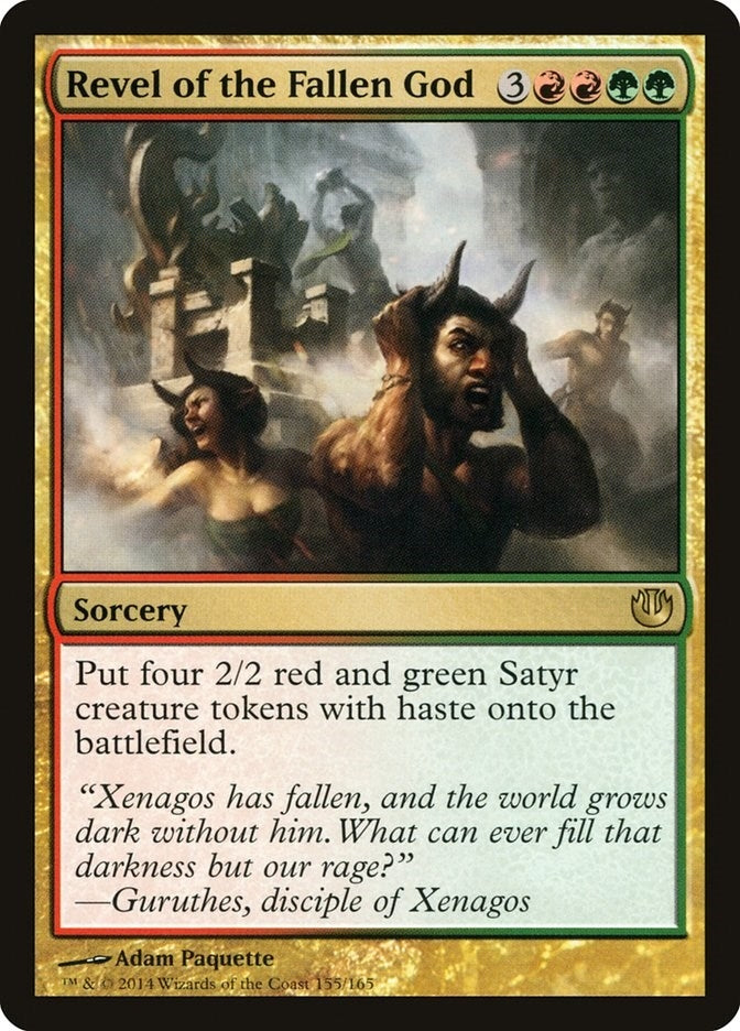Image for Revel of the Fallen God (155) [Journey Into Nyx] - Magic: The Gathering