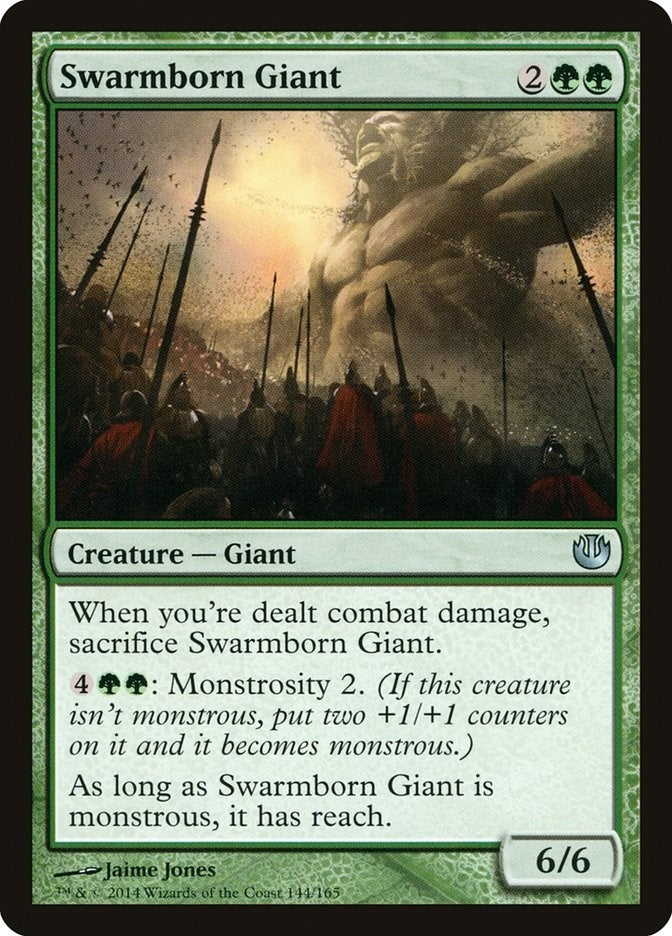 Image for Swarmborn Giant (144) [Journey Into Nyx] - Magic: The Gathering