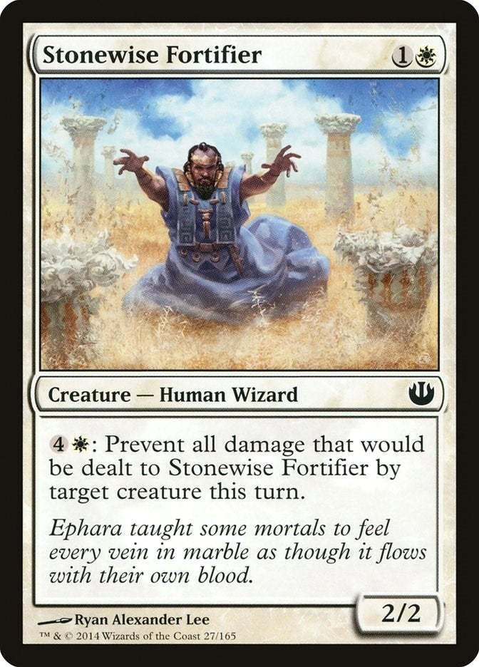 Image for Stonewise Fortifier (27) [Journey Into Nyx] - Magic: The Gathering