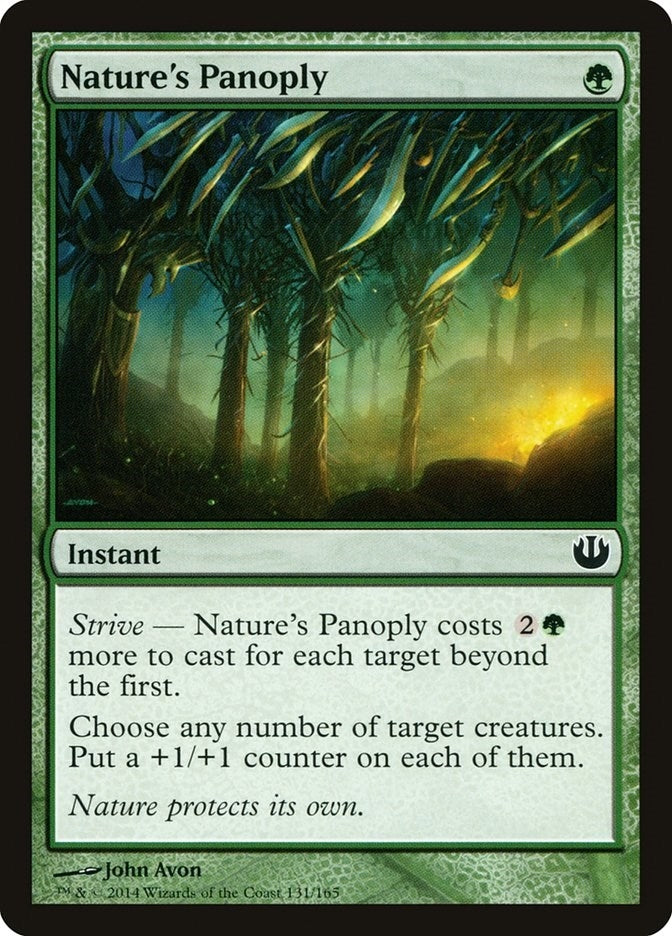 Image for Nature's Panoply (131) [Journey Into Nyx] - Magic: The Gathering