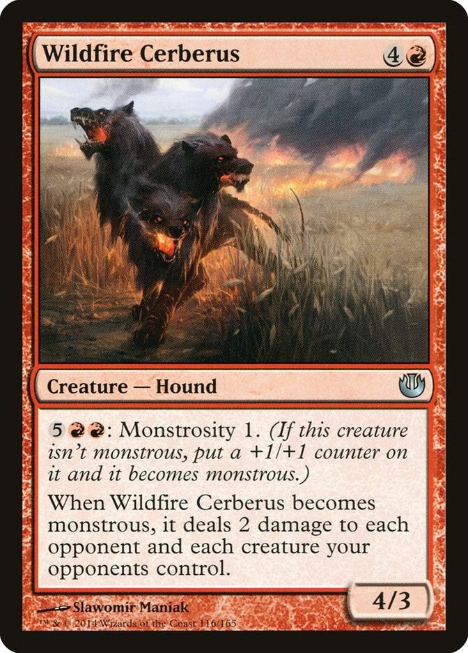 Image for Wildfire Cerberus (116) [Journey Into Nyx] - Magic: The Gathering