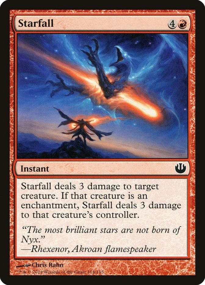 Image for Starfall (114) [Journey Into Nyx] - Magic: The Gathering