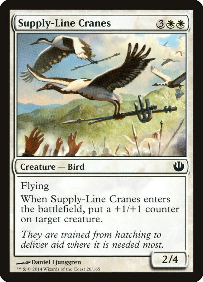 Image for Supply-Line Cranes (28) [Journey Into Nyx] - Magic: The Gathering