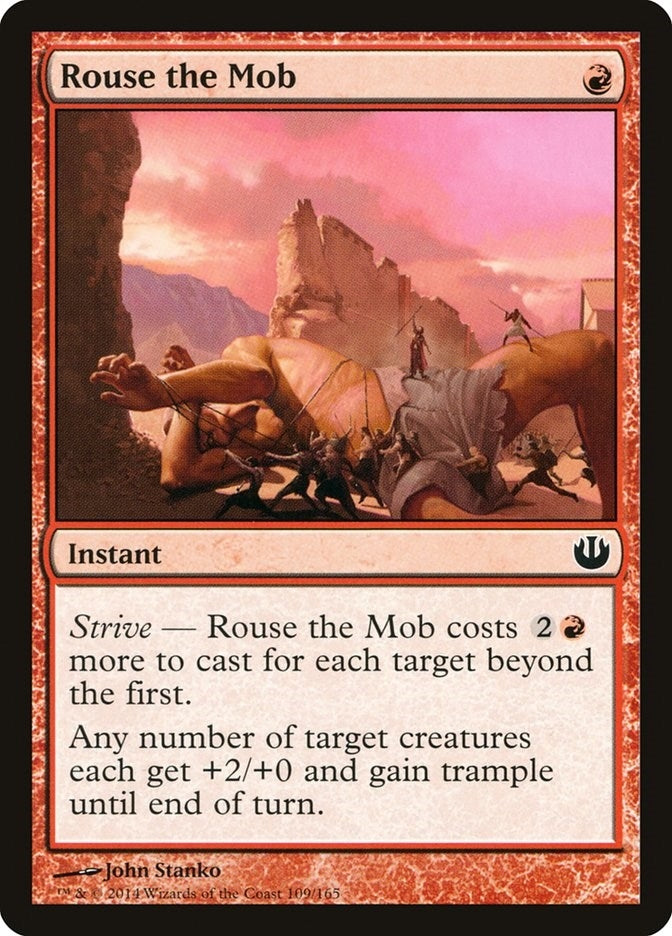 Image for Rouse the Mob (109) [Journey Into Nyx] - Magic: The Gathering