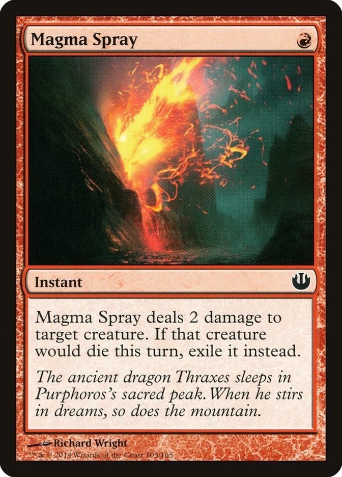 Image for Magma Spray (103) [Journey Into Nyx] - Magic: The Gathering