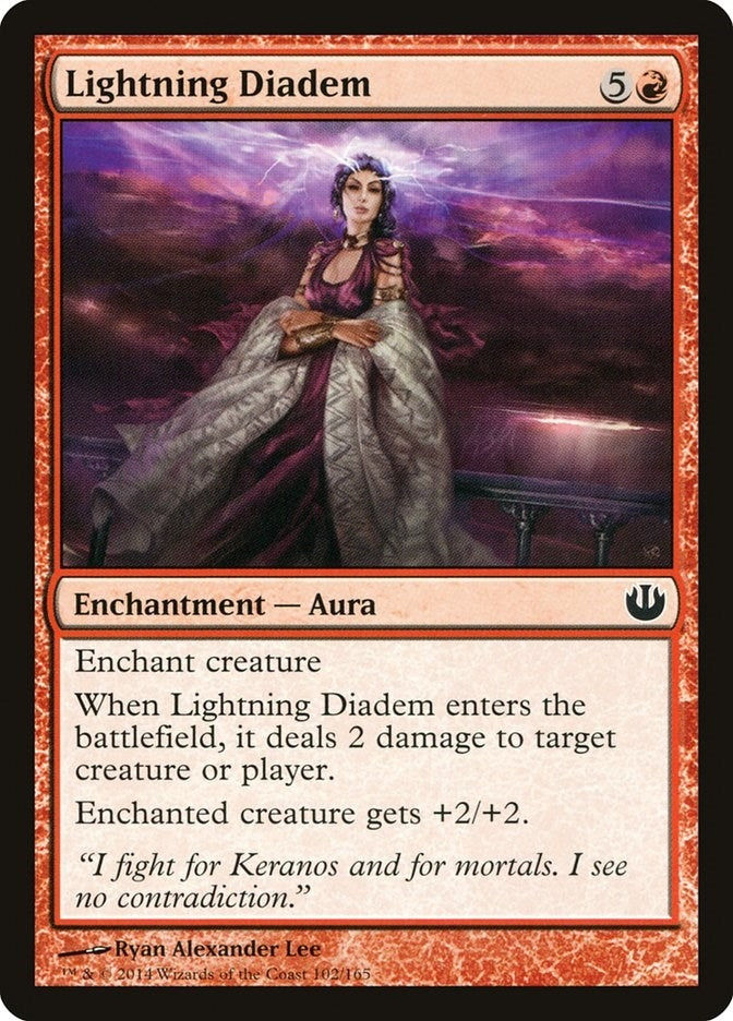 Image for Lightning Diadem (102) [Journey Into Nyx] - Magic: The Gathering