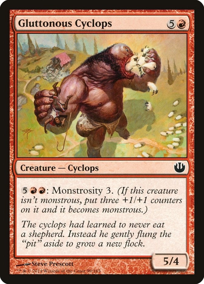 Image for Gluttonous Cyclops (99) [Journey Into Nyx] - Magic: The Gathering
