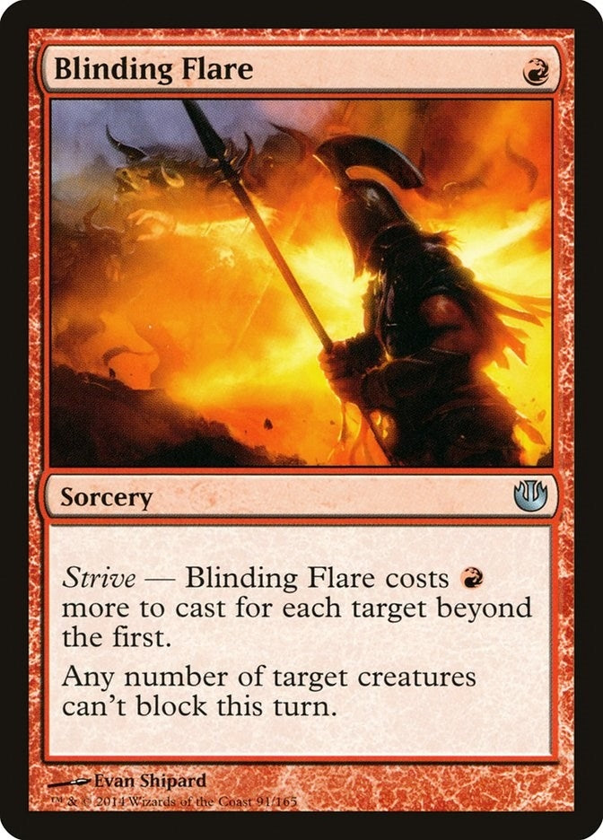 Image for Blinding Flare (91) [Journey Into Nyx] - Magic: The Gathering