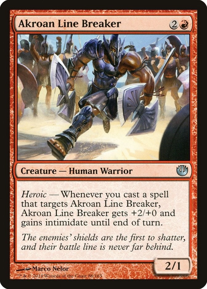 Image for Akroan Line Breaker (88) [Journey Into Nyx] - Magic: The Gathering
